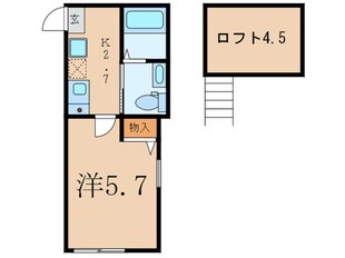 ｃｏｈｉｎａ 諏訪の物件間取画像